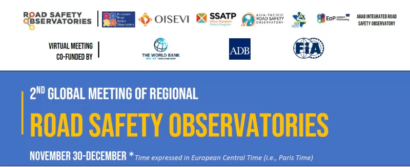2nd Global Meeting of Regional Road Safety Observatories
