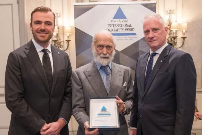 ADB and partners receive Prince Michael International Road Road Safety Award