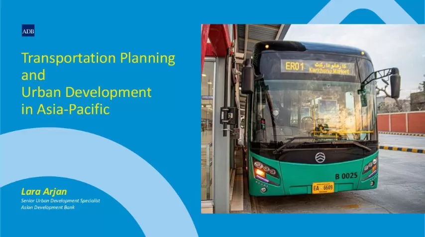 Transportation Planning and Urban Development in Asia-Pacific